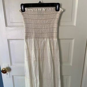 Reformation Linen Knee Length Dress